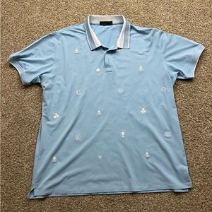 G/Fore tech jersey golf polo men's XXL